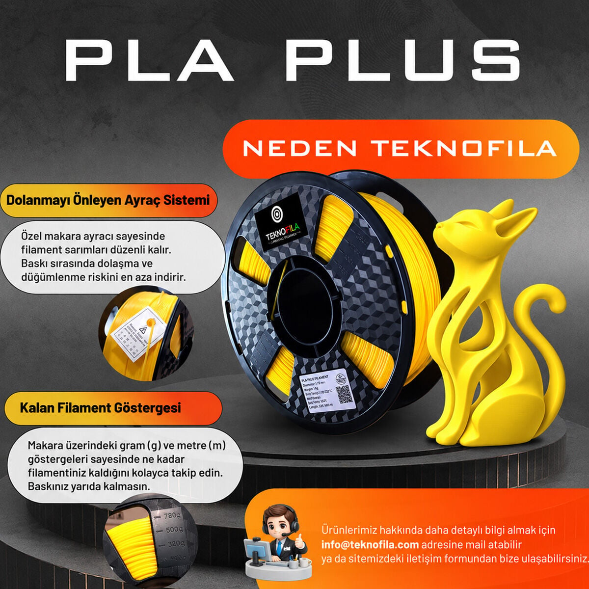 PLA PLUS FİLAMENT